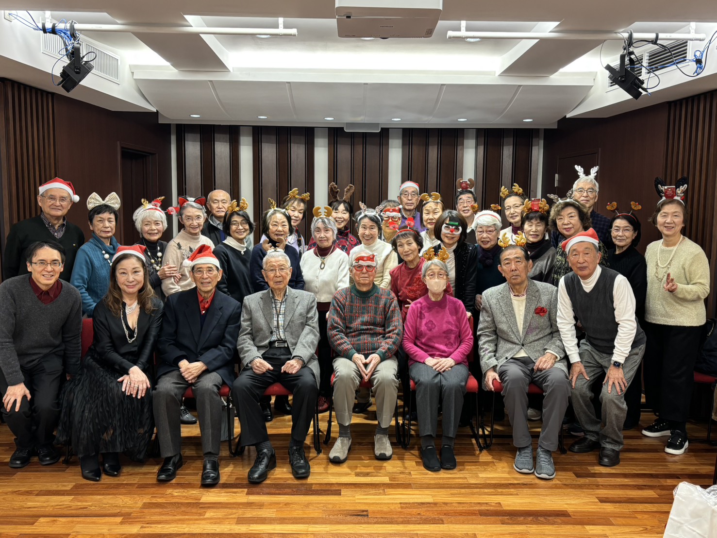 2025年12月24日 歌声サロン風景